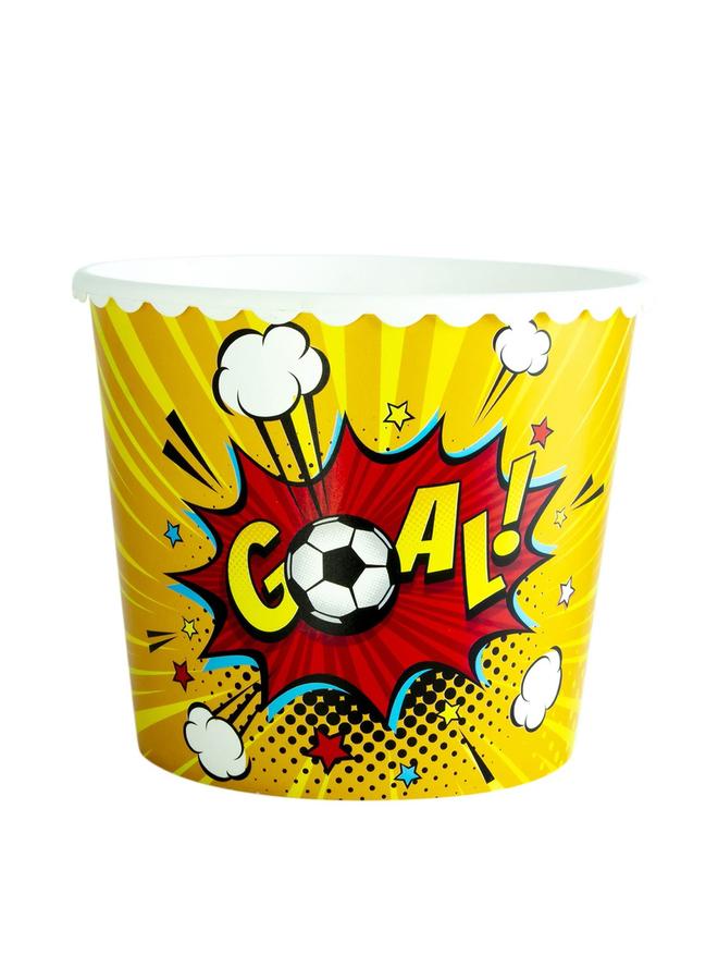 HEREVIN 2.3 Litre Goal-Themed Popcorn And Chips Snack Bowl - Image 3